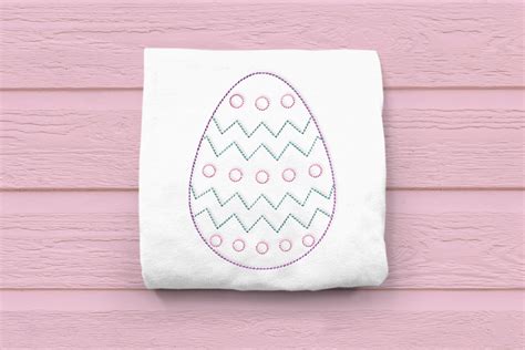 Download Free Linework Easter Bunny from the Back | Embroidery Creativefabrica